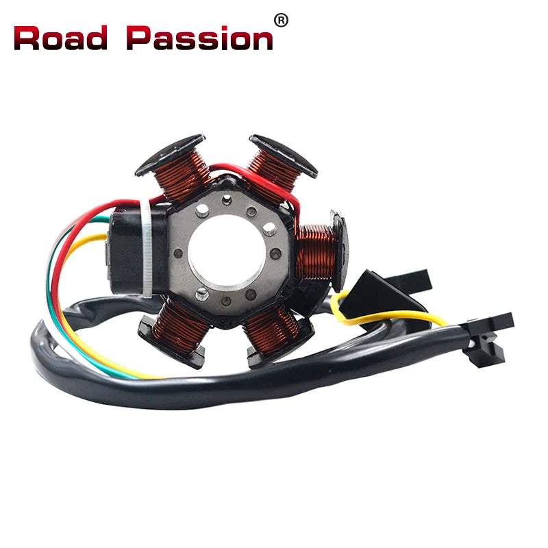 Road Passion Motorcycle Generator Stator Coil For Yamaha DT50 R TZR50 AM6 For Aprilia RS50 RX50 MX50 For Peugeot XP6 XPS XP6S