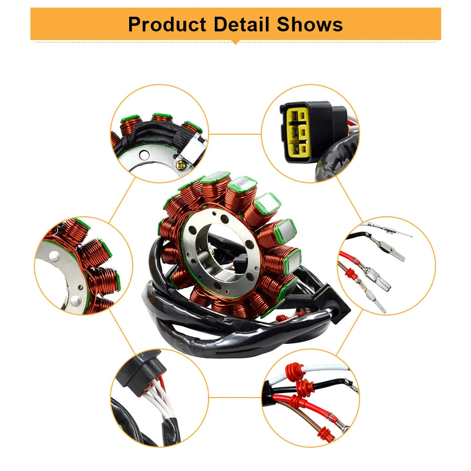 Road Passion Motorcycle Generator Stator Coil For Yamaha DT50 R TZR50 AM6 For Aprilia RS50 RX50 MX50 For Peugeot XP6 XPS XP6S