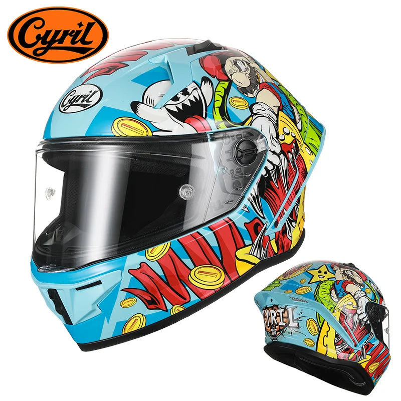 CASCO MOTO INTEGRALI VR46 R1 uomo donna casco moto casco integrale originale R1 DOT omologato ECE